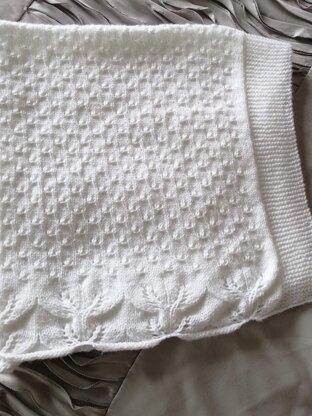 Butterfly kisses baby blanket
