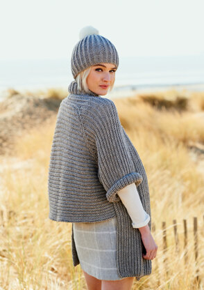 Cardigan and Hat in Rico Essentials Alpaca
Blend Chunky - 346 - Downloadable PDF