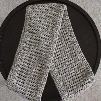 Textured Unisex Scarf Pattern