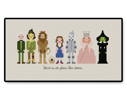 The Wizard of Oz - PDF Cross Stitch Pattern