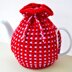 Basket Ribbed 4 Cup Teapot Cosy Knitting Pattern