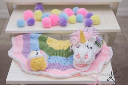 Unicorn Rainbow Game Knit