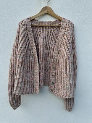 Elsie chunky brioche cardigan