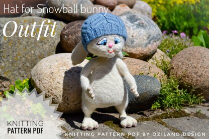 Outfit: hat for snowball bunny