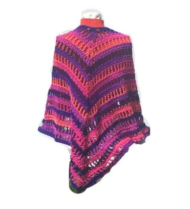 Flamingo Triangular Shawl