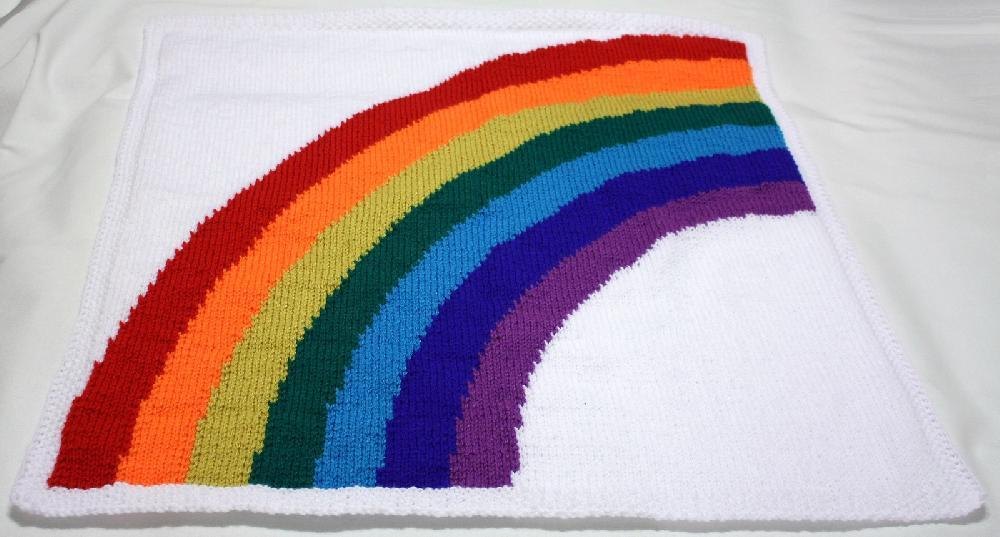 Susie s Rainbow baby blanket