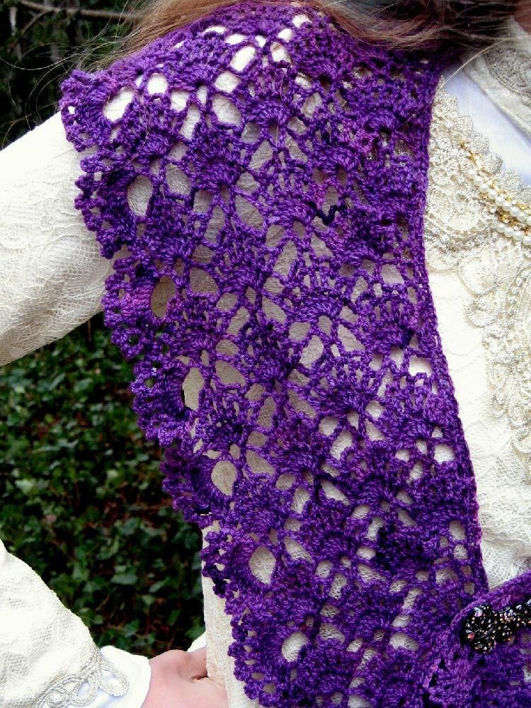 CORA VEST crochet pattern