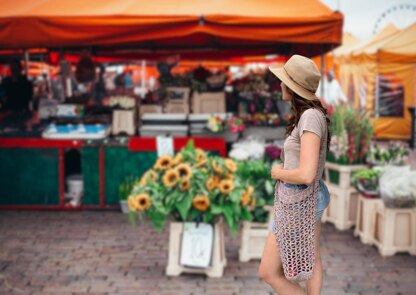 Pixy Market Tote Bag