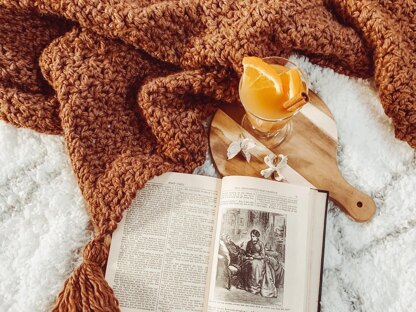 Spiced Cider Throw Blanket