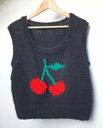 Super Chunky Cherry Tank Top