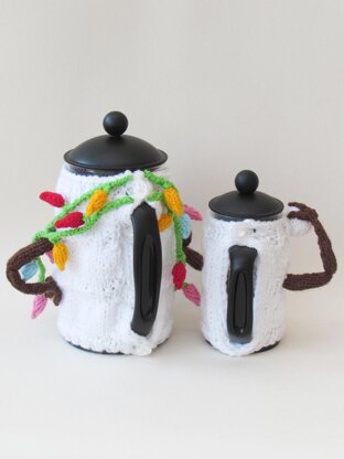 Snowmen Cafetiere Cosies