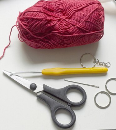 Crochet Pattern For The Keychain Bag