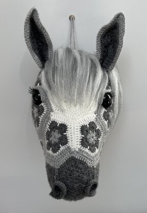 Pepper the african flower horse head