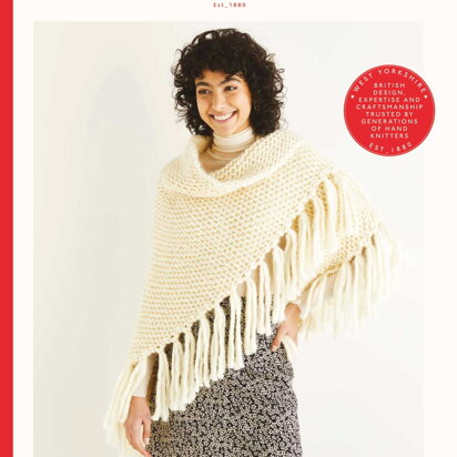 Sirdar 10318 Poncho Tassel Wrap in Adventure PDF