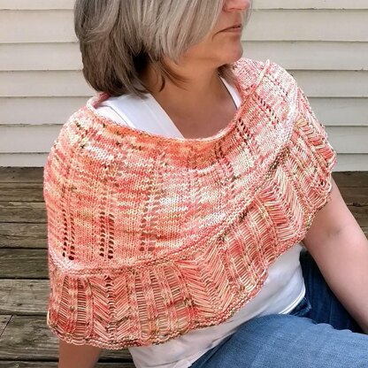 Earthshine Shawlette