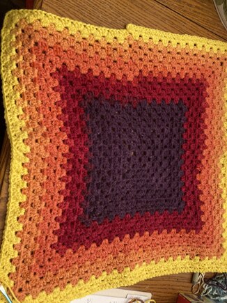 Single Granny Square Shrug #4