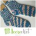 Crashing waves socks