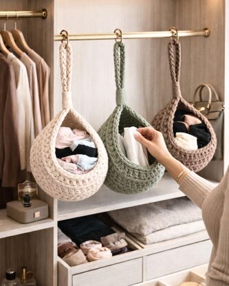 Crochet Home Storage