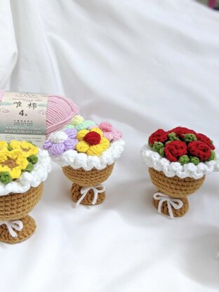 5in1 Mini Flowers Bouquets