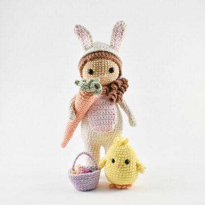 Easter Bunny Costume Doll