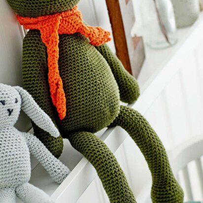 Frank the Frog * Crochet Pattern * Toy * Gift *