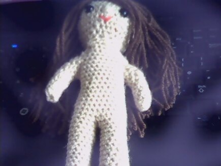 Crochet Eli doll #2