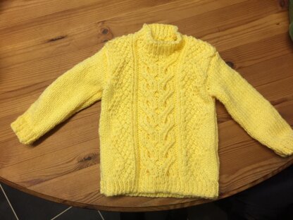 Aran jumper