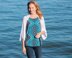 Knitting Pattern Light Air Open Cardigan Womans