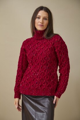 Sweater and Tank Top in King Cole Merino Blend DK 50g - P6284 - Leaflet