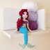 Mermaid sitting pose