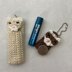 Fidget the Ferret Keeper Keychain