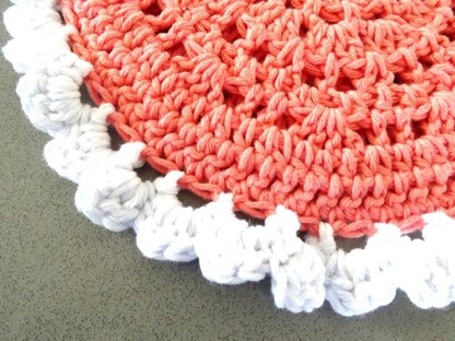 Crochet Boho Frilled Bag