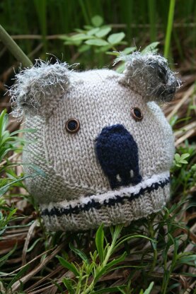 Koala Bear Baby Hat and Booties