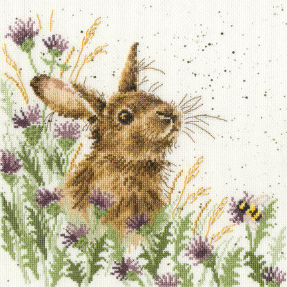 Bothy Threads The Meadow Cross Stitch Kit - 26cm x 26cm