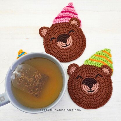 Party Bear Coasters