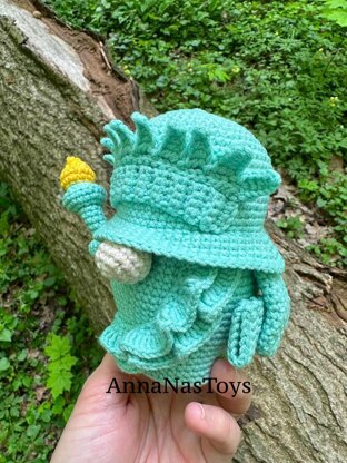 USA Patriotic Gnome, Statue of Liberty