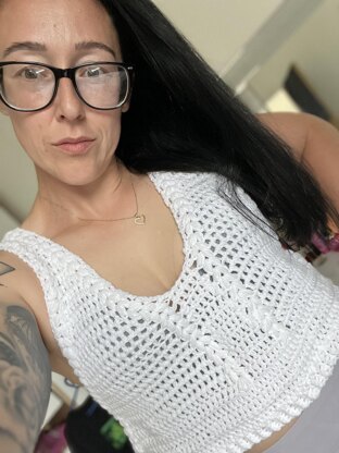 Petal strap top
