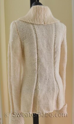 #63 Charming Shawl-Collared Cardigan.