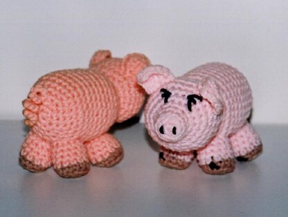 Callie Calf and Petula Pig