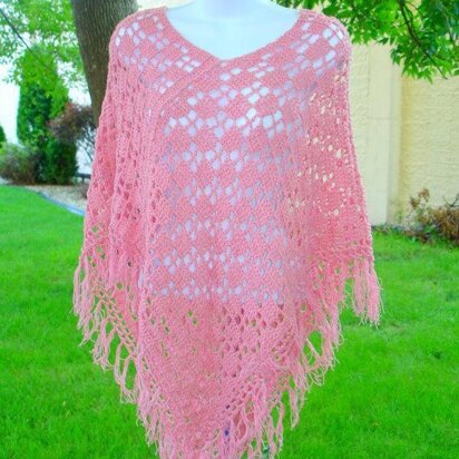 Two Rectangle Crochet Poncho