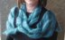 DIAGONAL INFINITY WRAP-SCARF