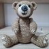 Glenn the Grizzly Bear - UK Terminology - Amigurumi