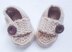 Baby Booties Boy Loafer Strap