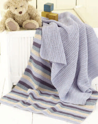 Blankets in Sirdar Snuggly DK - 4813 - Downloadable PDF