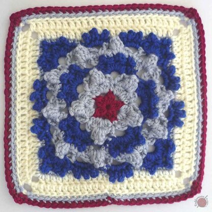 Popping Flower Square