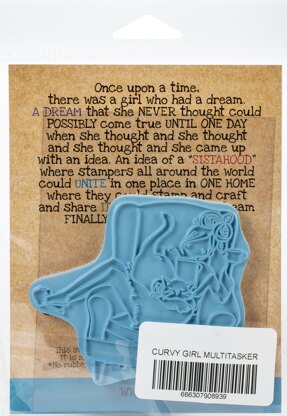 Stamping Bella Cling Stamps - Curvy Girl Multitasker