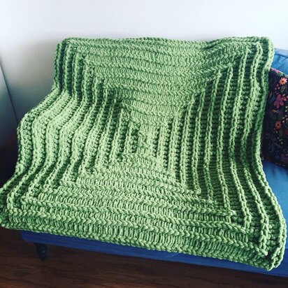 Concentric Squares Blanket