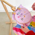 Cotton Clara BUSY HANDS HAPPY HEART Cross Stitch Kit - 20cm
