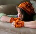 Leaves Hat and Mitts Set
