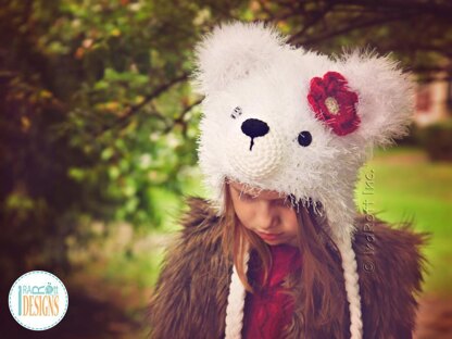 Fluffy the Classic Bear Hat Crochet Pattern